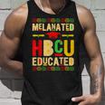 Melanated Hbcu Educated Historically Black African Pride Unisex Tank Top Gifts for Him