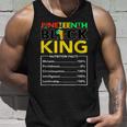 Melanin Dad Fathers Day Men Father Fun Junenth Black King Unisex Tank Top Gifts for Him