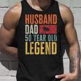 Mens 50Th Birthday Dad Husband Legend Funny Vintage 50 Years Old Unisex Tank Top Gifts for Him