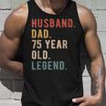 Mens 75Th Birthday Decoration Gift Funny Husband Vintage Dad 1948 Unisex Tank Top Gifts for Him
