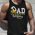 Mens Dad Birthday Crew Construction Birthday Family Matching Unisex Tank Top Gifts for Him
