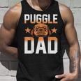 Mens Daddy Puggle Dad Dog Owner Dog Lover Pet Animal Puggle Unisex Tank Top Gifts for Him