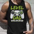 Mens Funny Dad Fathers Day Pregnancy Announcement Dad To Be Unisex Tank Top Gifts for Him