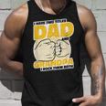 Mens I Have 2 Titles Dad And Grandpa Rock The Both - Proud Father Unisex Tank Top Gifts for Him