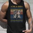 Mens Im Dad Granddaddy And A Veteran For Fathers Day Unisex Tank Top Gifts for Him