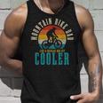 Mens Mountain Bike Dad Funny Vintage Mtb Downhill Biking Cycling Unisex Tank Top Gifts for Him