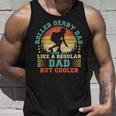 Mens Roller Derby Lover Vintage Roller Derby Dad Fathers Day Unisex Tank Top Gifts for Him