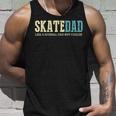 Mens Skate Dad Like Normal Dad But Cooler Skater Dad Gifts Unisex Tank Top Gifts for Him