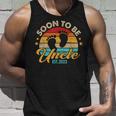 Mens Soon To Be Uncle 2023 Fathers Day First Time Dad Pregnancy Unisex Tank Top Gifts for Him
