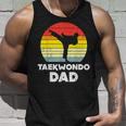 Mens Taekwondo Dad Sunset Retro Korean Martial Arts Men Gift Unisex Tank Top Gifts for Him
