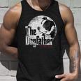 Mens The Dogfather | Pitbull Dad Dog | Fathers Day Gift Unisex Tank Top Gifts for Him