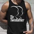 Mens The Twinfather Funny Father Of Twins Dad Gift Unisex Tank Top Gifts for Him