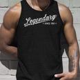 Mens Vintage 40Th Birthday Gift For Dad | Legendary Since 1981 Unisex Tank Top Gifts for Him