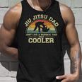 Mens Vintage Jiu Jitsu Dad Just Like A Normal Dad Only Cooler Unisex Tank Top Gifts for Him
