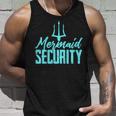 Mermaid Birthday Security PartyShirt Dad Gift Unisex Tank Top Gifts for Him
