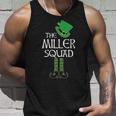 Miller Name Gift The Miller Squad Leprechaun V2 Unisex Tank Top Gifts for Him