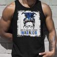Mom Of Angelman Syndrome WarriorI Wear Blue For Angelmans Unisex Tank Top Gifts for Him