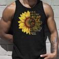 Mother Grandma Sunflower She Was Life Itself Wild And Free 45 Mom Grandmother Unisex Tank Top Gifts for Him
