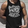 Motorcycles And Mascara | Cute Makeup Motor Lover Gift Unisex Tank Top Gifts for Him