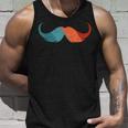 Mustache Retro Style Vintage Funny Mustache - Mustache Lover Unisex Tank Top Gifts for Him