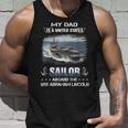 My Dad Is A Sailor Aboard The Uss Abraham Lincoln Cvn 72 Unisex Tank Top Gifts for Him
