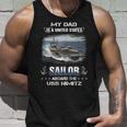 My Dad Is A Sailor Aboard The Uss Nimitz Cvn 68 Unisex Tank Top Gifts for Him