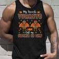 My Favorite Turkeys Call Me Mother Thanksgiving LeopardUnisex Tank Top Gifts for Him