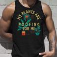 My Plants Are Rooting For Me V2 Unisex Tank Top Gifts for Him