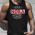 Nora Thing You Wouldnt Understand Fitted Unisex Tank Top Gifts for Him