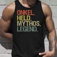 Onkel Held Mythos Legende Tank Top Geschenke für Ihn