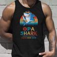 Opa Shark Fathers Day Gift From Family V2 Unisex Tank Top Gifts for Him
