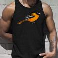 Oriole Bird Birdlover Birdwatcher Ornithologist Biologist Unisex Tank Top Gifts for Him