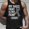 Parkinsons Disease Awareness DadS Fight Silver Ribbon Gift Unisex Tank Top Gifts for Him