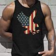 Patriotic Eagle Usa American Flag Proud Veteran Unisex Tank Top Gifts for Him
