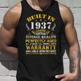 Perfectly Aged Built In 1937 82Nd Years Old Birthday Shirt Unisex Tank Top Gifts for Him