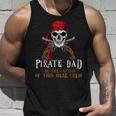 Pirat Papa Ich Bin Der Kapitän Halloween-Kostüm Cool Tank Top Geschenke für Ihn