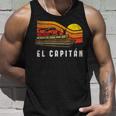 Pontoon Boat Captain El Capitan Unisex Tank Top Gifts for Him
