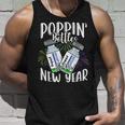 Poppin Bottles For The New Year Funny Icu Nurse Crew 2023 Unisex Tank Top Gifts for Him