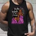 Pretty Black And Educated Woman Beautiful Queen Unisex Tank Top Gifts for Him