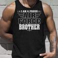 Proud Air Force Brother Patriotic Pride Military Sibling Unisex Tank Top Gifts for Him