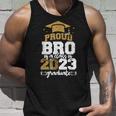Proud Bro Of A Class Of 2023 Graduate Unisex Tank Top Gifts for Him