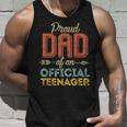 Proud Dad Of Official Teenager 13Th Birthday 13 Years Old V2 Tank Top Gifts for Him