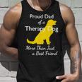 Proud Đa Of A Therapy Dog Dad More Than Just A Best Friends Unisex Tank Top Gifts for Him