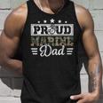 Proud Marine Military Dad Veteran Unisex Tank Top Gifts for Him