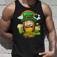 Puking Leprechaun St Patricks Day Irish Drinking Party Unisex Tank Top Gifts for Him