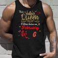 This Queen Was Born Am 6 Februar Geburtstag Frauen Tank Top Geschenke für Ihn