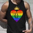 Queen Couples Matching Bridal Wedding Lgbtq Unisex Tank Top Gifts for Him