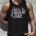 Reel Cool Dad Best Daddy Ever Fishing Lover Fathers Day Papa Tank Top Gifts for Him