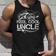 Reel Cool Uncle Fishing Daddy Fathers Day Dad Gifts For Men V2 Unisex Tank Top Gifts for Him
