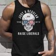 Republican Just A Regular Dad Trying Not To Raise Liberals V2 Unisex Tank Top Gifts for Him